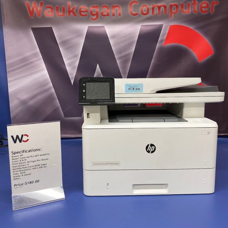 HP LaserJet Pro MFP M426Fdw Waukegan Computer